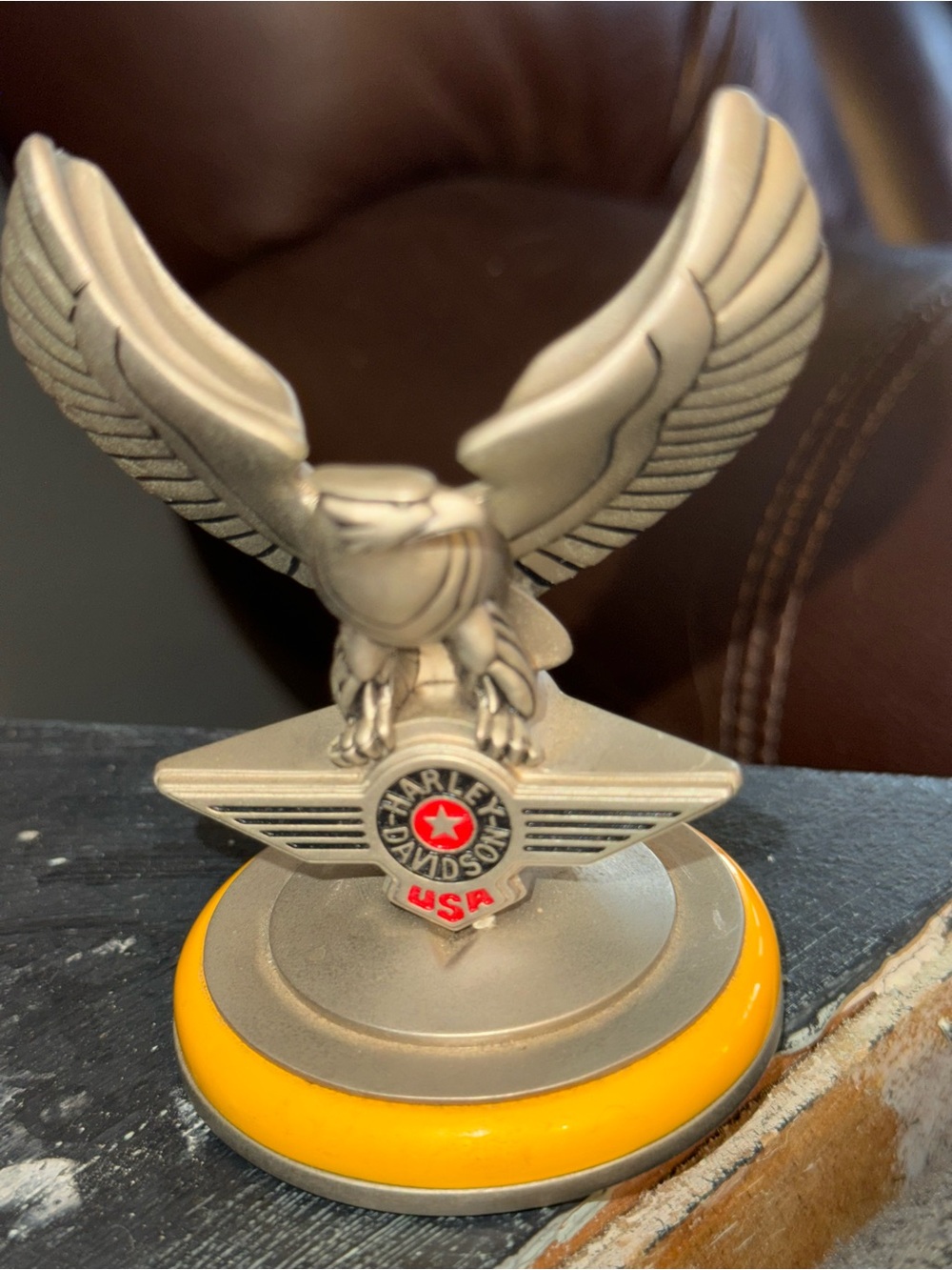 1998 Franklin Mint Official Licensed Product Harley-Davidson Silver Eagle - Picture 2 of 6